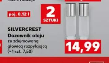 Dozownik oleju ze zdejmowaną głowicą rozpylającą 2-pak Silvercrest