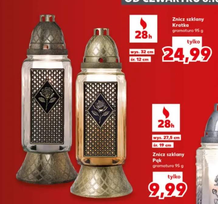 Znicz szklany Kratka