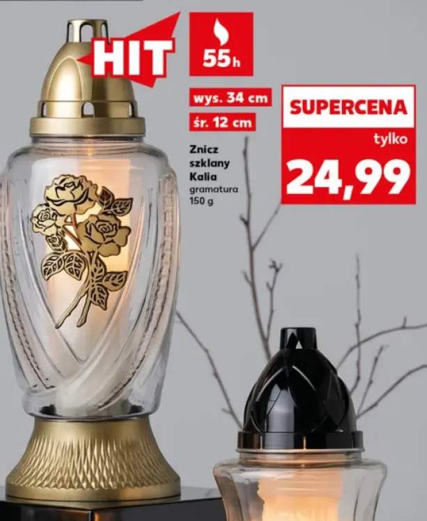 Znicz szklany Kalia