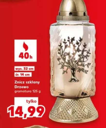 Znicz szklany Drzewo