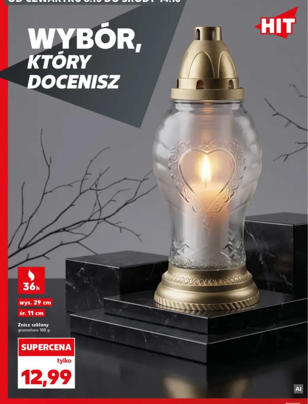 Znicz szklany