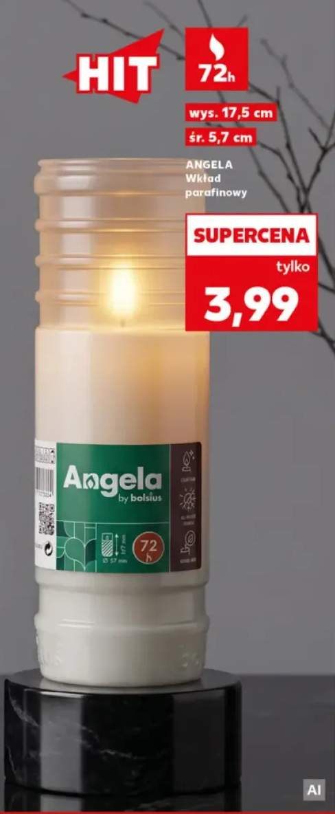 Wkład parafinowy Angela