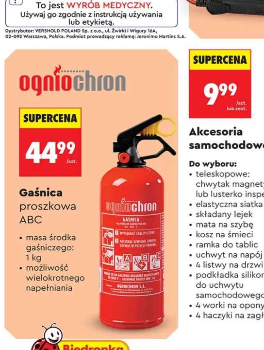 gaśnica proszkowa