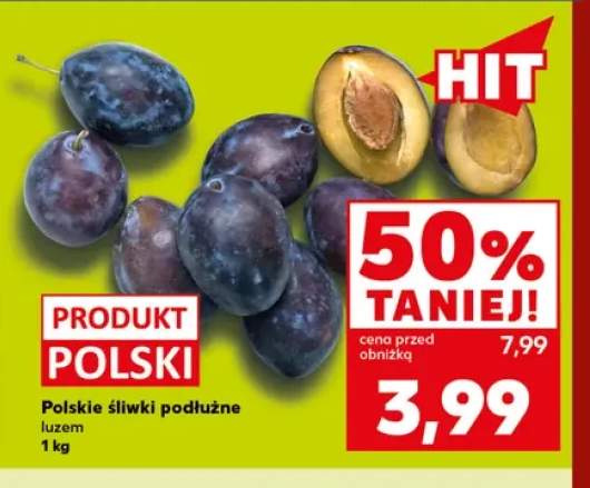 Śliwki podłużne polskie