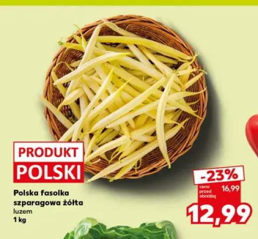 Fasolka szparagowa żółta polska
