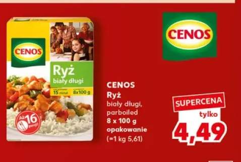 Ryż biały długi Cenos +1 wariant