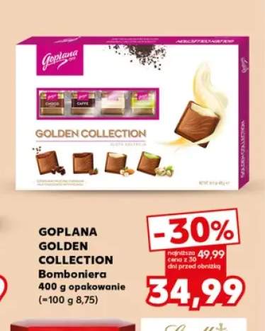 Bomboniera Golden Collection Goplana
