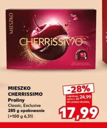 Praliny Cherrissimo Classic Mieszko +1 wariant