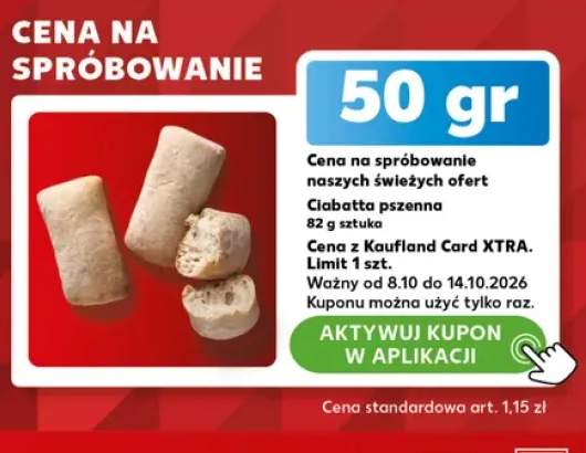 Ciabatta pszenna
