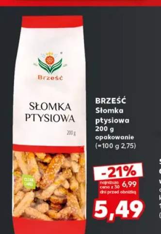 Słomka ptysiowa Brześć