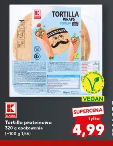 Tortilla proteinowa K-Classic