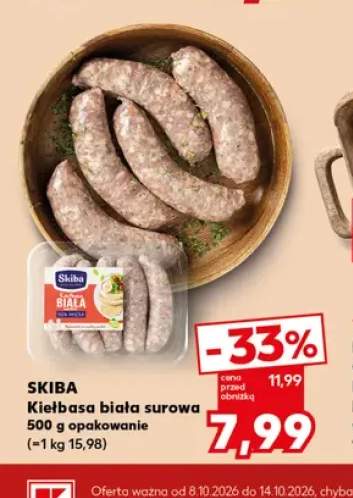 Kiełbasa biała surowa Skiba