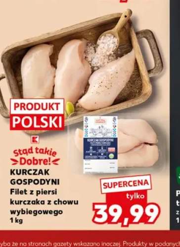 Kurczak Gospodyni filet z piersi kurczaka z chowu wybiegowego Stąd Takie Dobre!