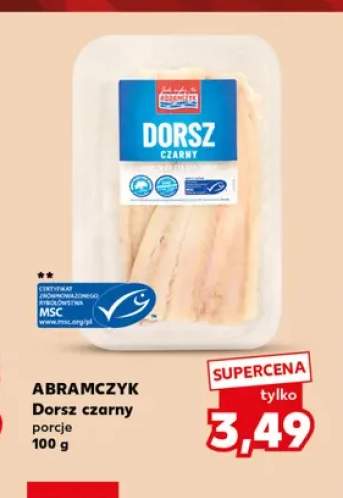 Dorsz czarny porcje Abramczyk
