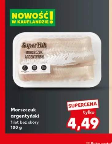Morszczuk argentyński filet bez skóry SuperFish