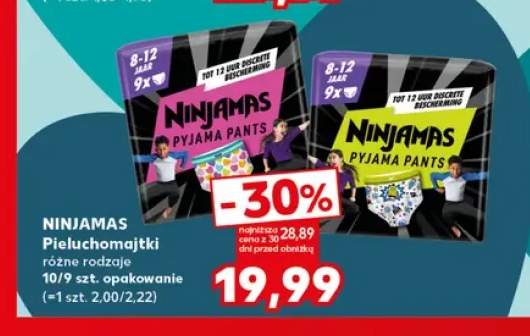 Pieluchomajtki Ninjamas