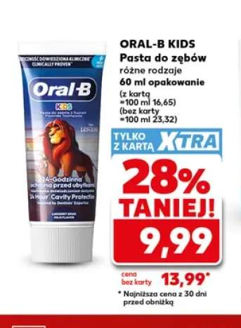 Pasta do zębów Oral-B Kids