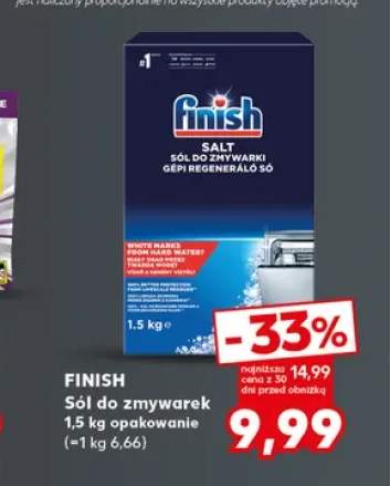 Sól do zmywarek Finish