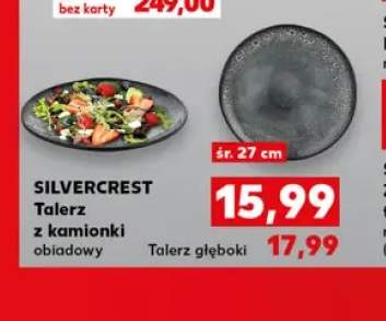 Talerz z kamionki obiadowy Silvercrest +1 wariant