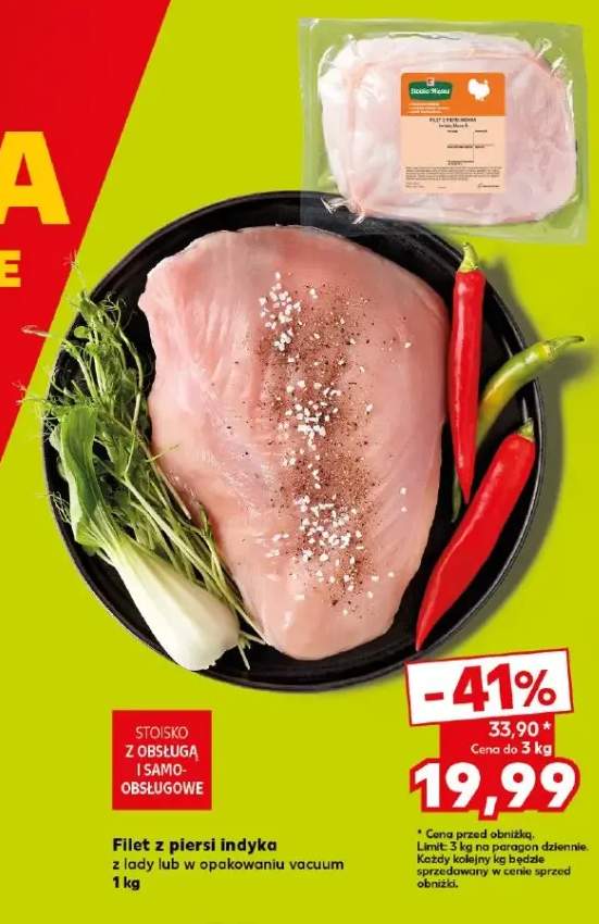Filet z piersi indyka z lady +1 wariant