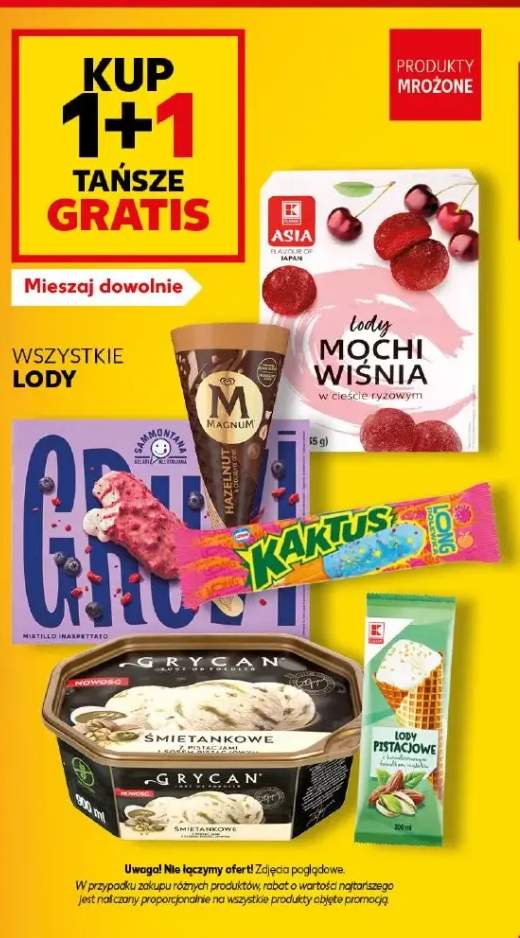 Lody +6 wariantów