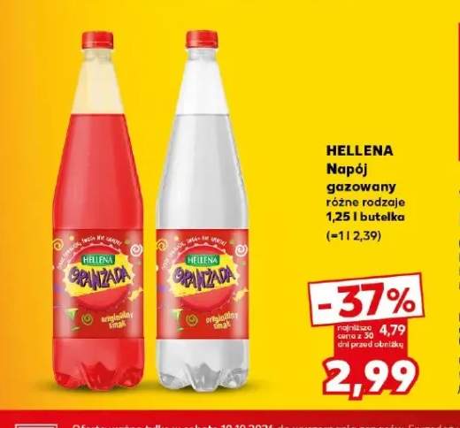 Napój gazowany Hellena