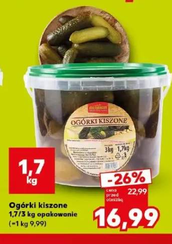 Ogórki kiszone Artman