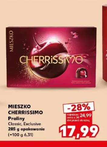 Praliny Cherrissimo Classic Mieszko +1 wariant