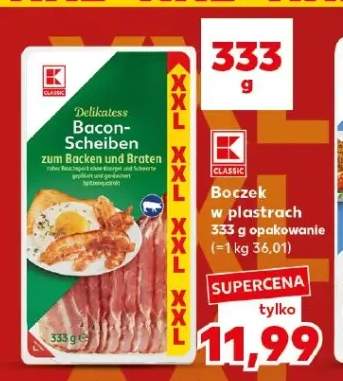 Boczek w plastrach K-Classic