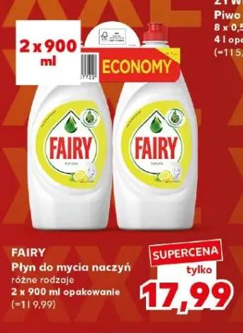 Płyn do mycia naczyń Fairy 2-pak 900 ml