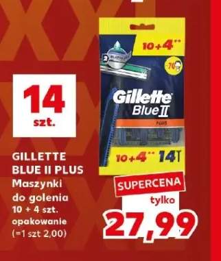 Maszynki do golenia Gillette Blue II Plus
