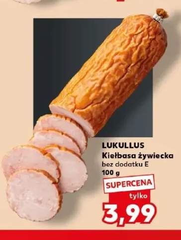Kiełbasa żywiecka bez dodatku E Lukullus
