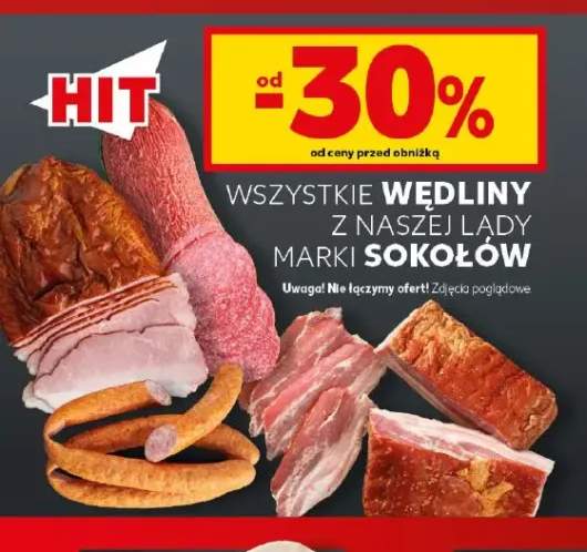 Wędliny z naszej lady marki Sokołów