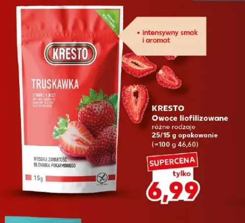 Owoce liofilizowane Kresto