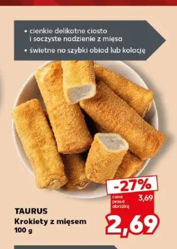 Krokiety z mięsem Taurus