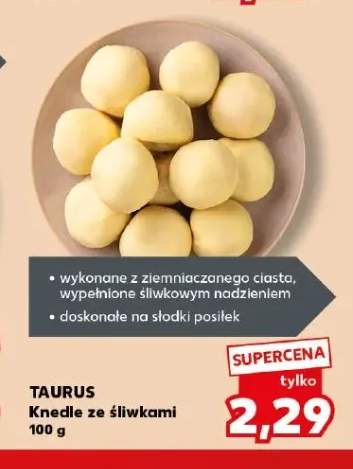 Knedle ze śliwkami Taurus
