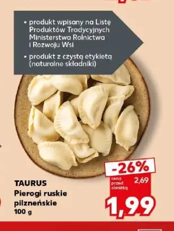 Pierogi ruskie pilzneńskie Taurus