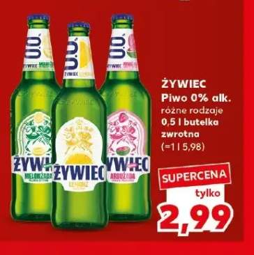 Piwo bezalkoholowe Żywiec Melonżada +2 warianty