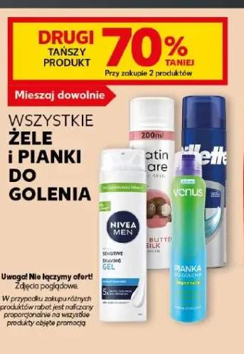 Żele i pianki do golenia +3 warianty