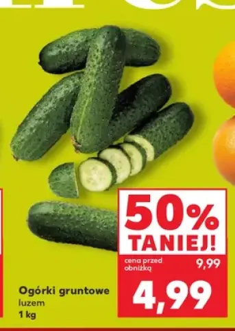 Ogórki gruntowe luzem