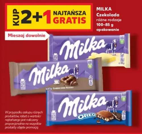 Czekolada Oreo Milka +2 warianty