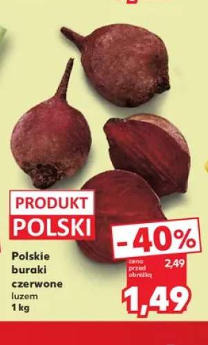 Buraki czerwone polskie