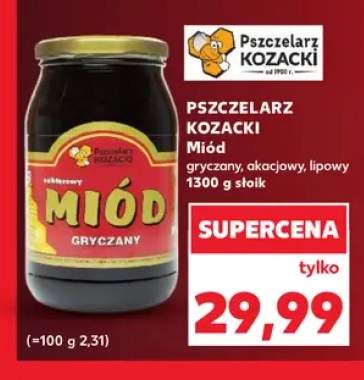 Miód gryczany Pszczelarz Kozacki +2 warianty