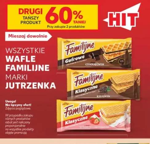 Wafle Familijne marki Jutrzenka +3 warianty