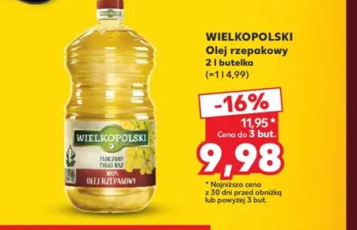 Olej rzepakowy Wielkopolski