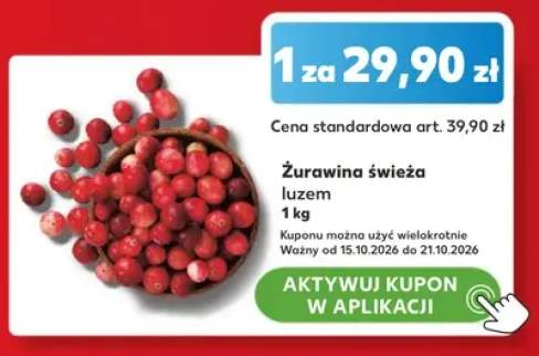 Żurawina świeża