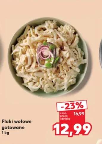 Flaki wołowe gotowane