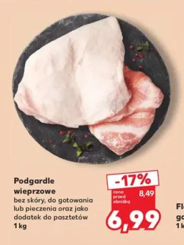 Podgardle wieprzowe bez skóry