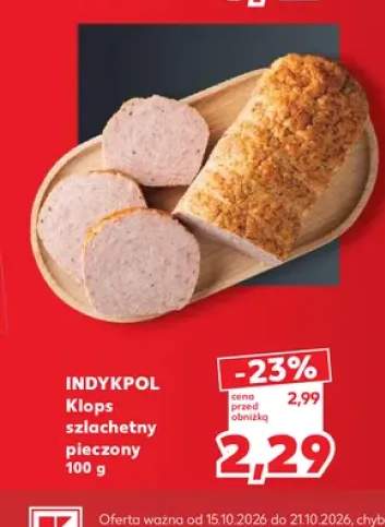Klops szlachetny pieczony Indykpol