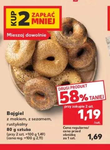 Bajgiel z makiem +2 warianty